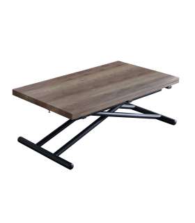 Mesa de Centro Elevable y Extensible para Espacios Modernos