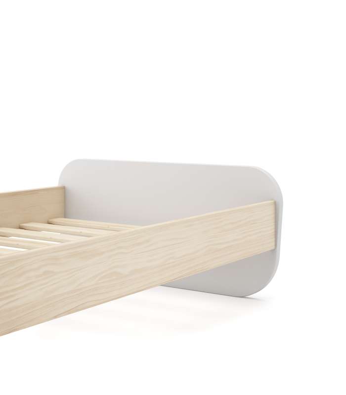 Buy CAMA NIDO 0.90 KIARA 90X190 BLANCO/NATURAL