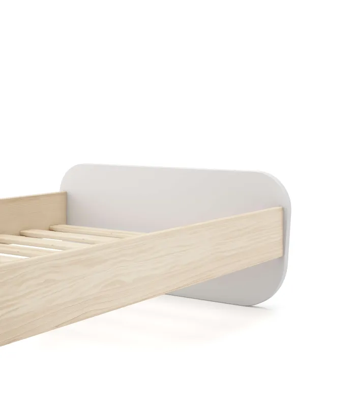 Buy CAMA NIDO 0.90 KIARA 90X190 BLANCO/NATURAL