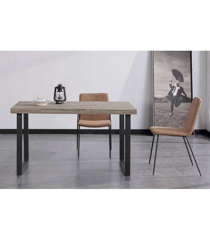 Adec Table lounge fixed wild oak color