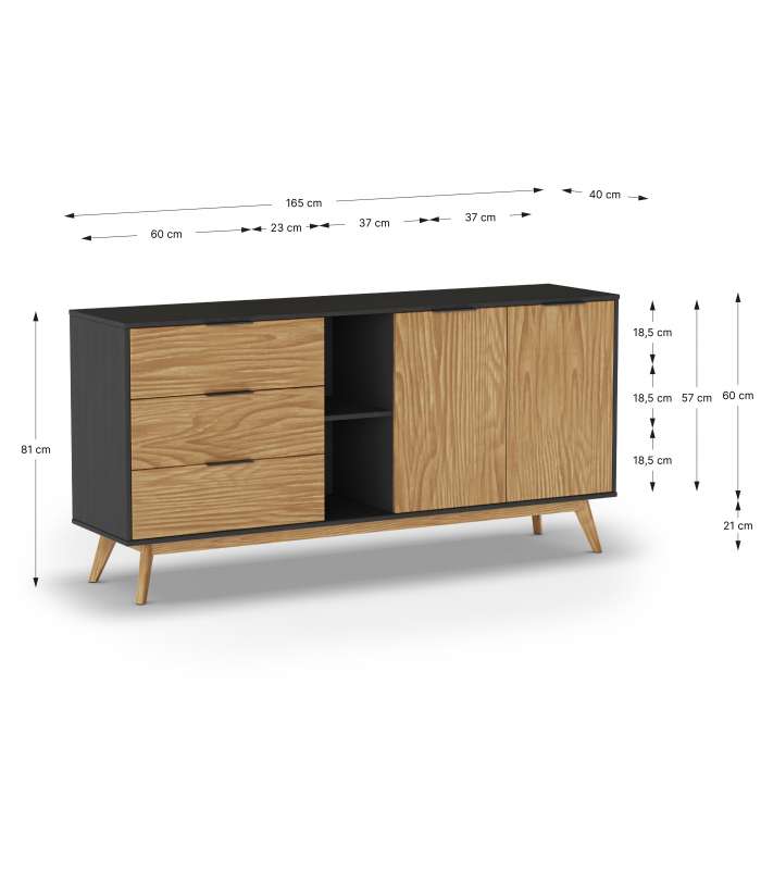 Elegância e funcionalidade: Julen para sua sala de jantar.