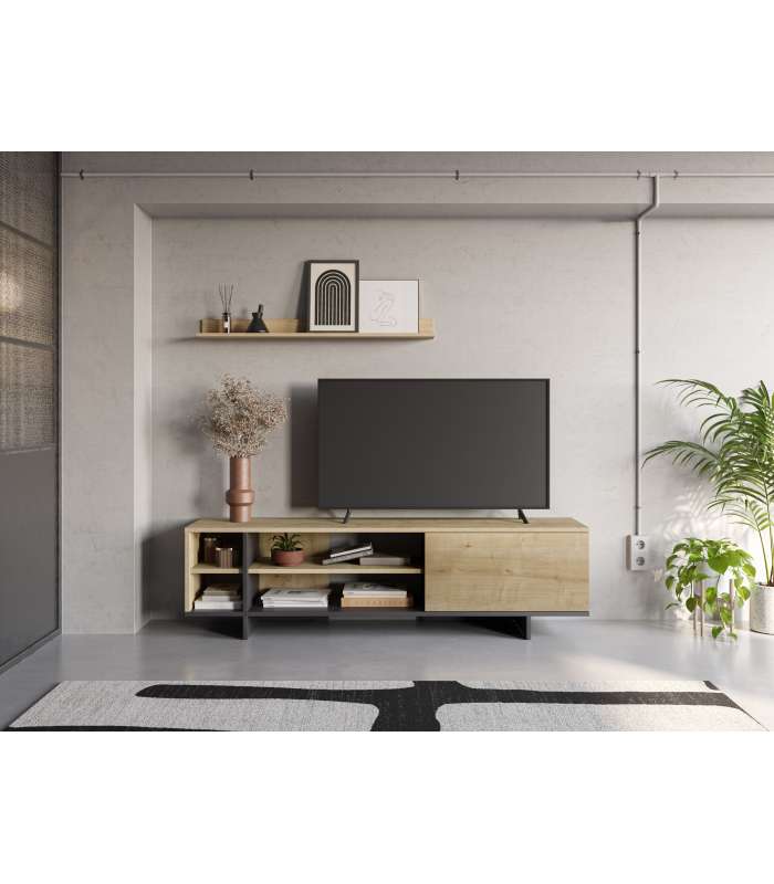 Mueble TV Celia con diseño moderno y funcionalidad práctica