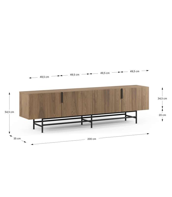 Mkric APARADOR MIRANDA 3P3C BLANCO/CERA -
