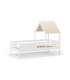 Buy CAMA NIDO 0.90 KIARA 90X190 BLANCO/NATURAL