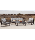 Hvea Set terrace garden table + 2 armchairs