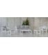 Hvea Set terrace garden table + 2 armchairs