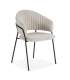 Lot de 2 chaises modèle Mali finition verte 79 cm (hauteur) 45 cm (largeur) 48 cm (longueur)