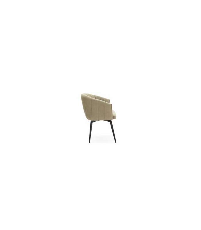 Lot de 2 chaises modèle Mali finition verte 79 cm (hauteur) 45 cm (largeur) 48 cm (longueur)