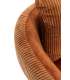 Lot de 2 chaises modèle Mali finition verte 79 cm (hauteur) 45 cm (largeur) 48 cm (longueur)