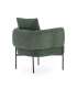 Lot de 2 chaises modèle Mali finition verte 79 cm (hauteur) 45 cm (largeur) 48 cm (longueur)