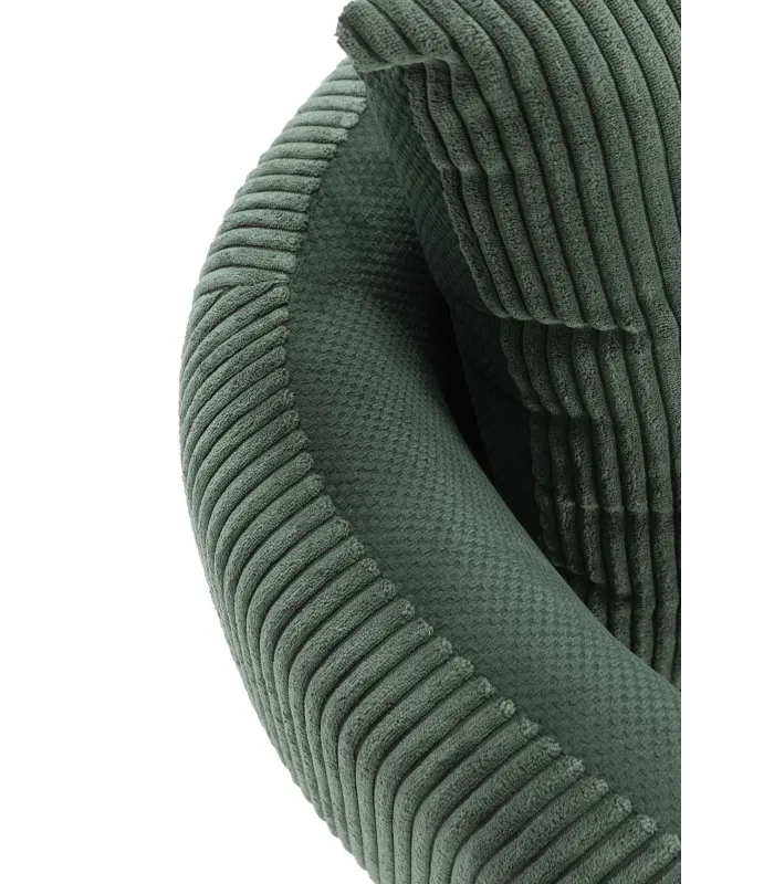 Sillón Bali tapizado verde, elegante y cómodo