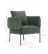 Lot de 2 chaises modèle Mali finition verte 79 cm (hauteur) 45 cm (largeur) 48 cm (longueur)