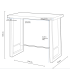 Mesa Alta Bar loft roble nordish 100 cm(alto)120 cm(ancho)70