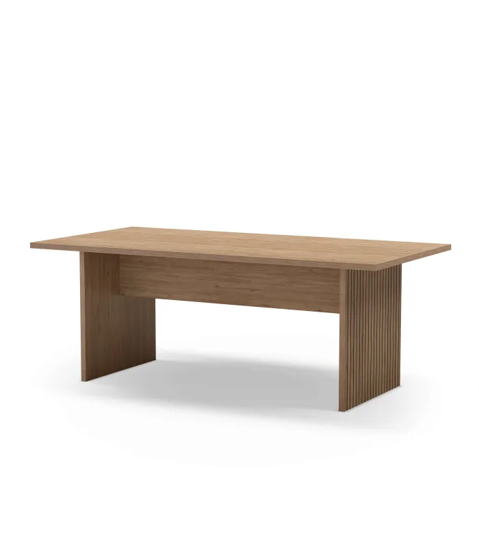 Mesa de jantar retangular de estilo moderno