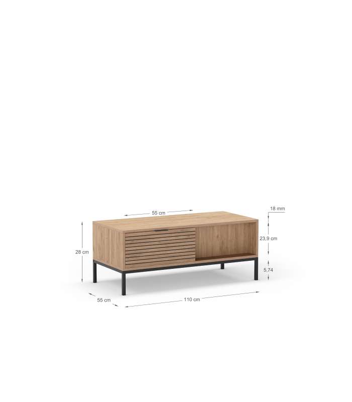 Mesa de jantar retangular de estilo moderno