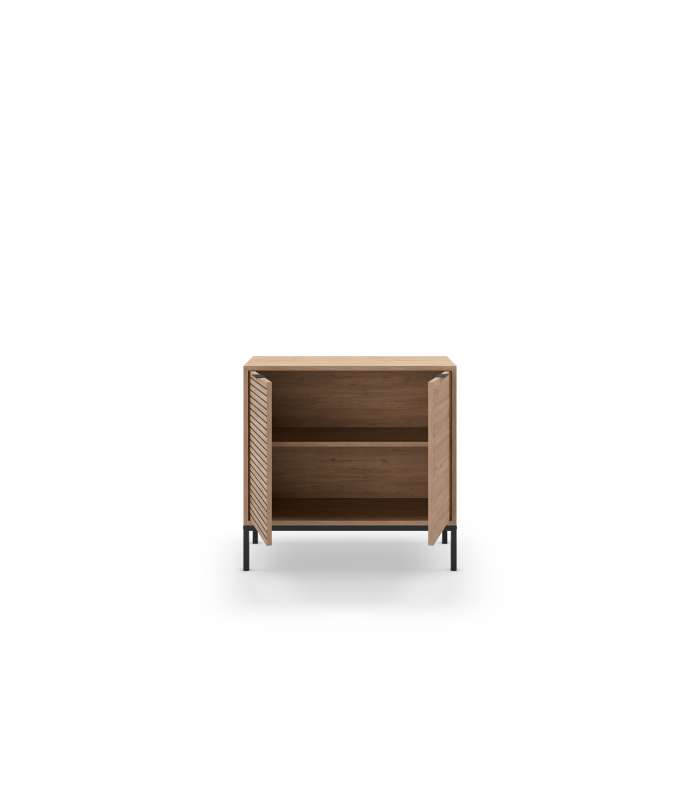Móveis auxiliares Dora com design moderno e funcionalidade.