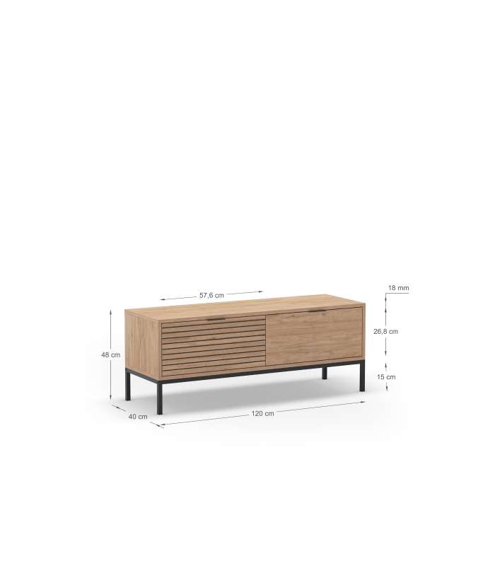 Mueble Televisión Enzo: Elegancia y Funcionalidad para tu Hogar