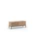 Mkric MUEBLE TV MONTE 1 PTA CORR/2C 160 CM GRIS
