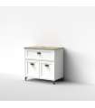 Mueble de baño Toscana sin lavabo acabado color blanco 95 cm(alto)85 cm(ancho)47 cm(largo)
