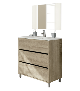 Ptarch Conjuntos baño Mueble de lavabo Kalma en acabado color