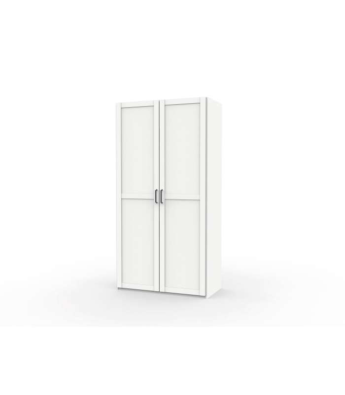Armario ropero Coimbra con puertas abatibles.