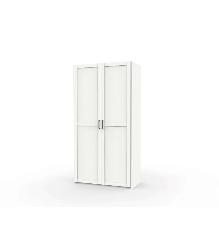 Armario ropero Coimbra con puertas abatibles.