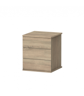 Frs Bedside Table 2 oak or white drawers -