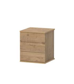 Frs Bedside Table 2 oak or white drawers -