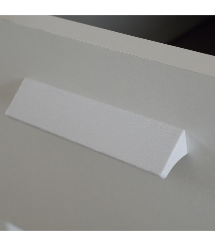 MD BLOCK Comoda 4 white drawers - Comodas and