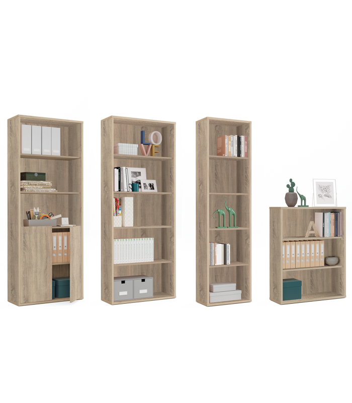 Estantería moderna de cuatro niveles para tu hogar