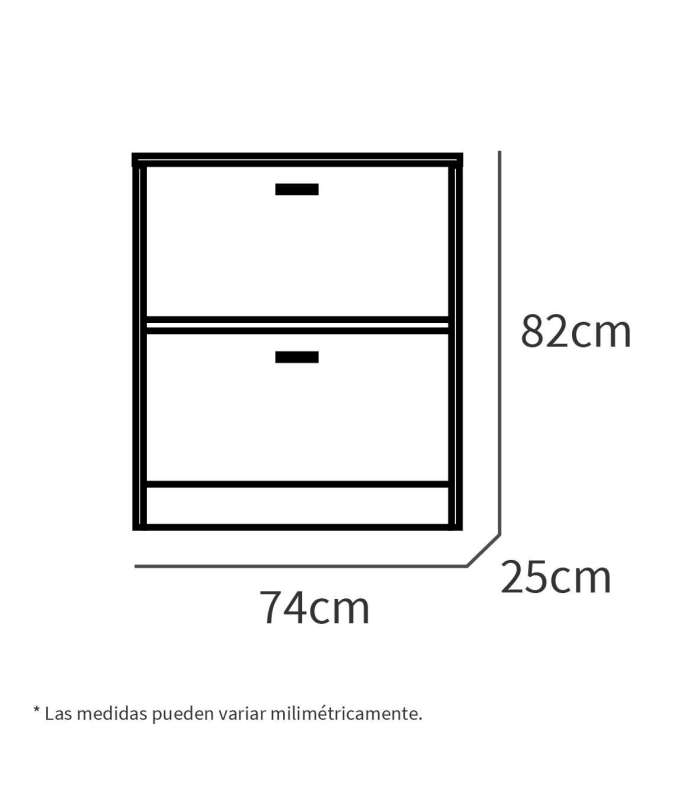 Organize seus sapatos com estilo: sapateira Toledo de 3 andares
