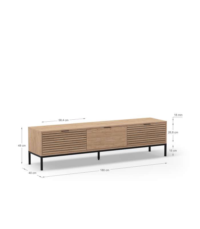 Mueble Televisión Enzo: Elegancia y Funcionalidad para tu Hogar