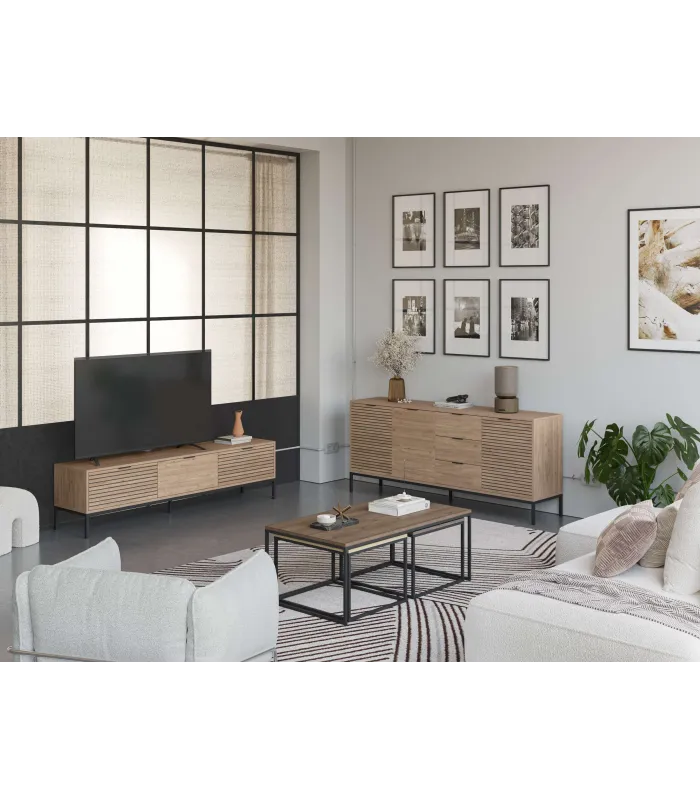 Suporte de TV Enzo: Elegância e funcionalidade para sua casa