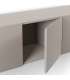 Mkric MUEBLE TV MONTE 1 PTA CORR/2C 160 CM GRIS