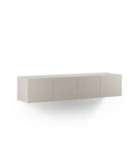 Mkric MUEBLE TV MONTE 1 PTA CORR/2C 160 CM GRIS