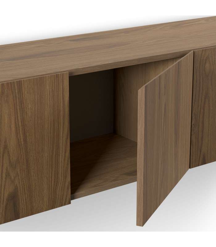 Mkric MUEBLE TV MONTE 1 PTA CORR/2C 160 CM GRIS