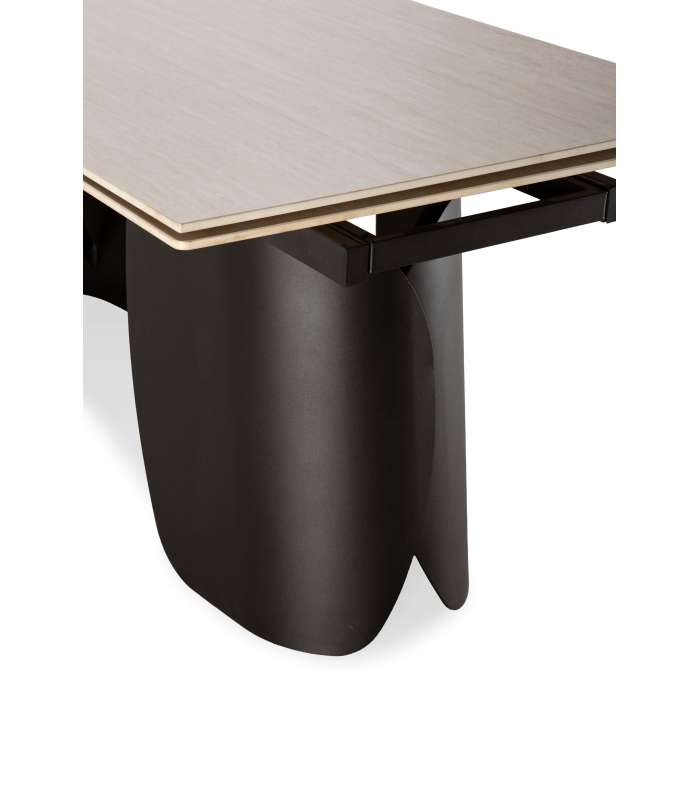 Mesa extensible moderna para comedor elegante y funcional