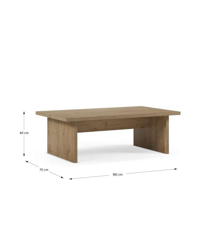 Mesa de centro elegante em estilo moderno