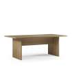Mesa para comedor fija Md-Samuel acabado roble cadiz, 200cm(ancho) 75cm(altura) 100cm(fondo).
