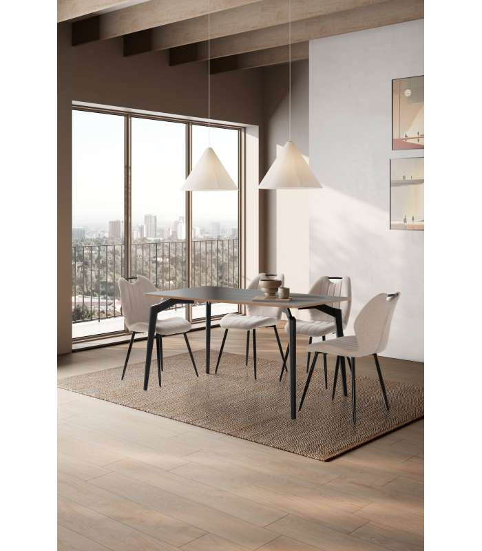 Mesa de comedor Md-Iker : elegancia y funcionalidad