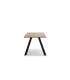 Mesa para comedor extensible Md-Dimitri acabado roble.