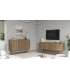 Mkric MUEBLE TV MONTE 1 PTA CORR/2C 160 CM GRIS
