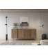 Mkric MUEBLE TV MONTE 1 PTA CORR/2C 160 CM GRIS