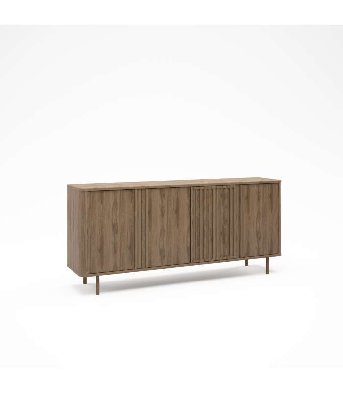 Mkric MUEBLE TV MONTE 1 PTA CORR/2C 160 CM GRIS