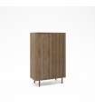 Mueble auxiliar 2 puertas abatibles md-Víctor acabado roble-ud. 130cm(alto) 86cm(ancho) 40cm(prof.)