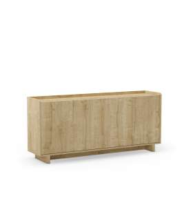 Mkric MUEBLE TV MONTE 1 PTA CORR/2C 160 CM GRIS