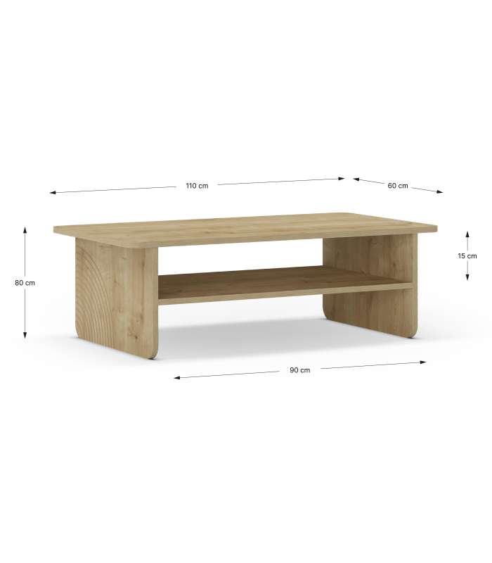 Mesa de centro estilo moderno elegante