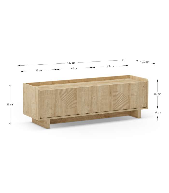 Mueble Televisión Ian : Elegancia y Funcionalidad para tu Hogar