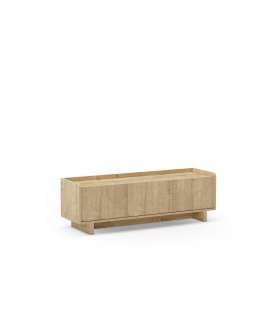 Mkric MUEBLE TV MONTE 1 PTA CORR/2C 160 CM GRIS