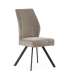 Lot de 2 chaises modèle Mali finition verte 79 cm (hauteur) 45 cm (largeur) 48 cm (longueur)
